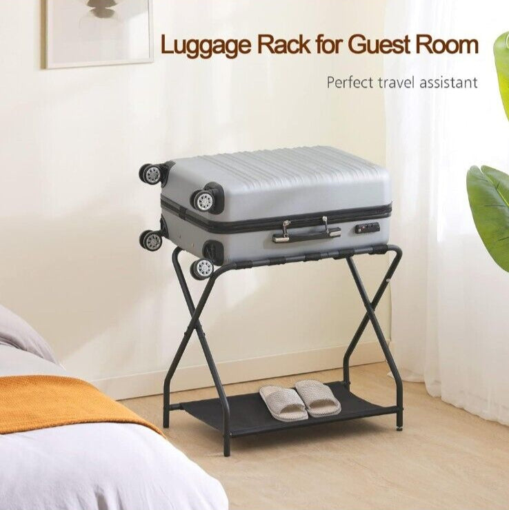 Amhincible 2 Piece Luggage Rack