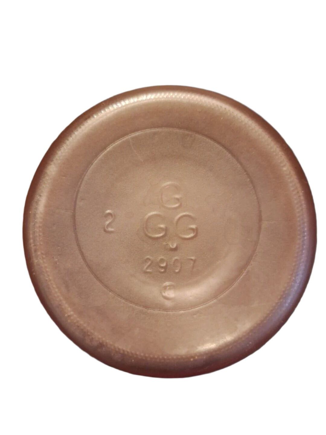 Vintage GGG 2907 Pink 9 " Tall Paneled Vase