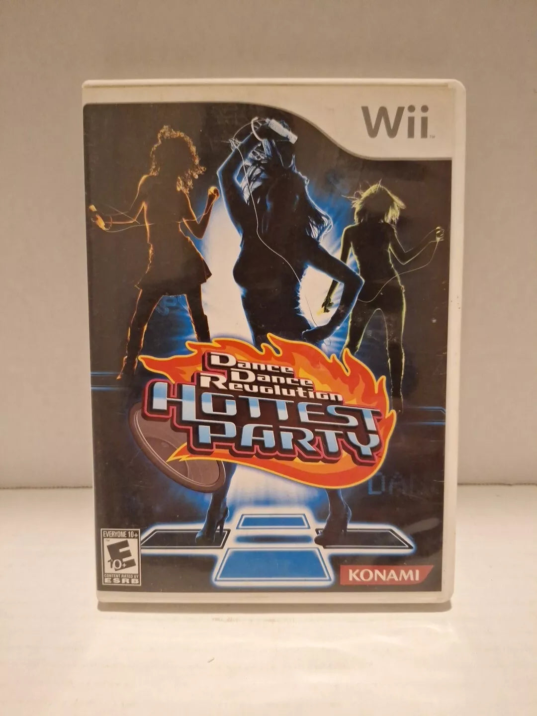 Dance Dance Revolution Hottest Party (Nintendo Wii, 2007) Light Scratches, Works-Tested