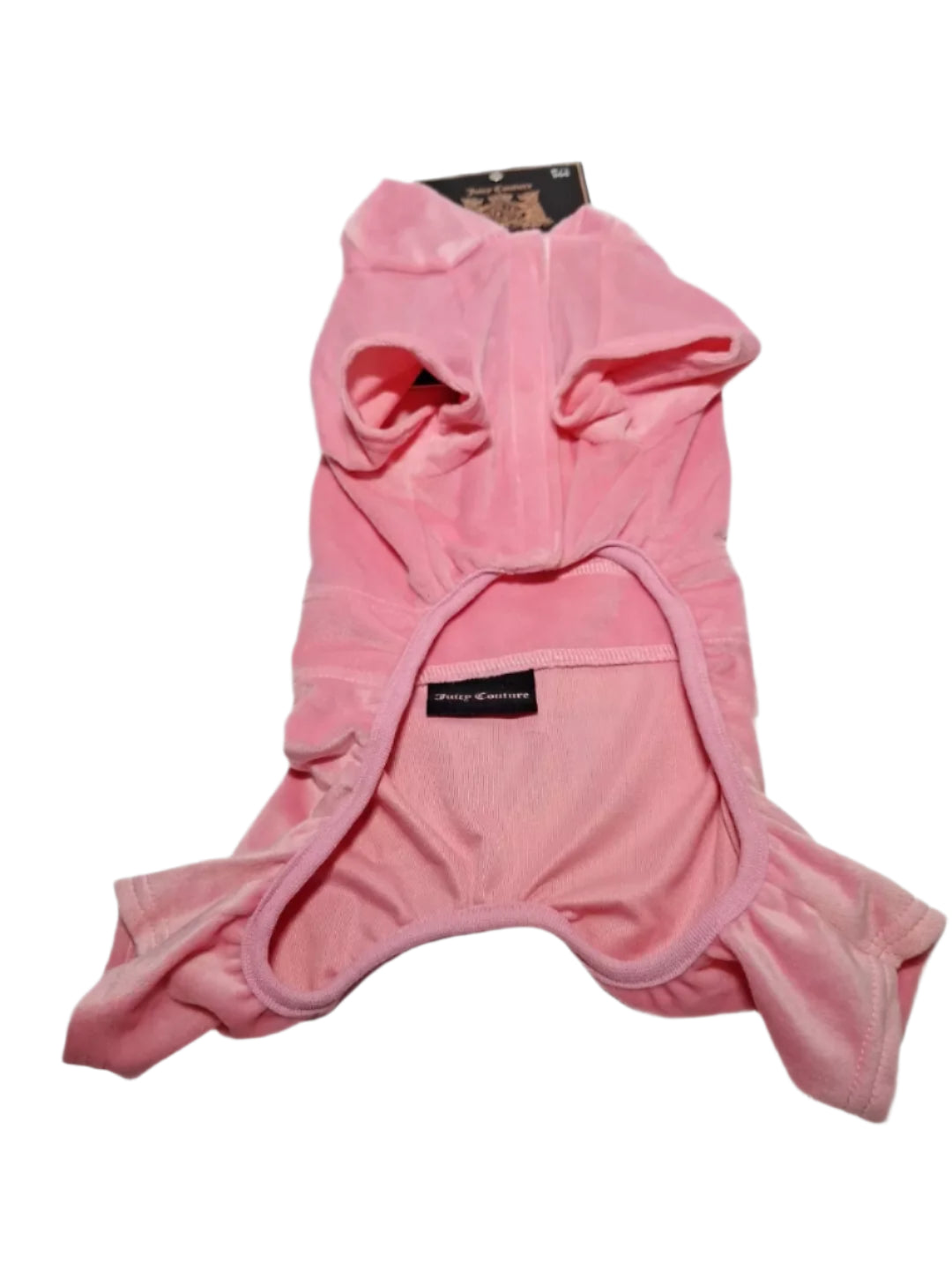 Pet Juicy Couture Pink Velour Dog Track Suit M/L South Bend Indiana