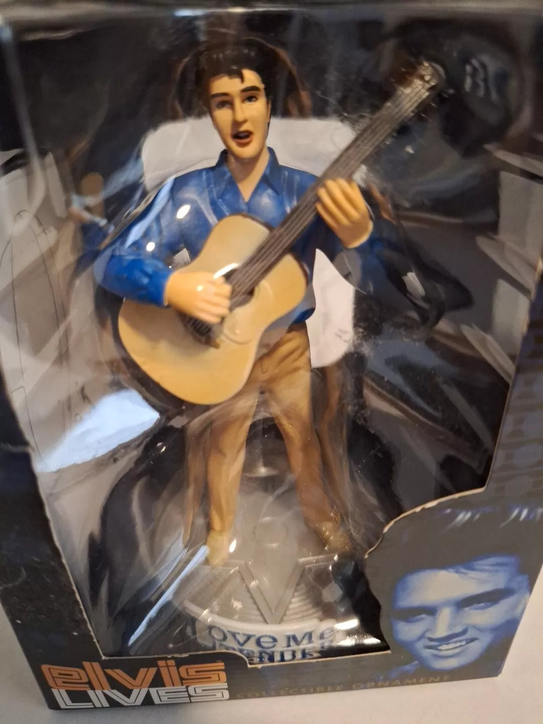 Elvis Lives "Love Me Tender" Collectable Ornament Elvis Presley Trevco NIB