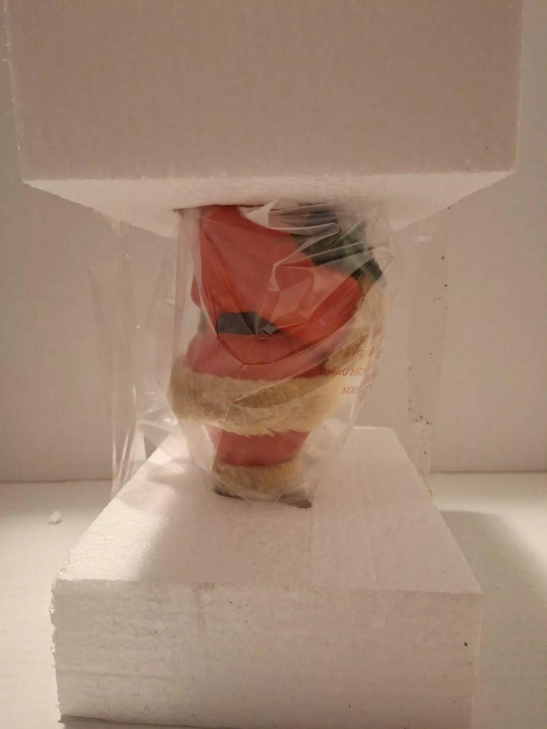 Huntington 8" Resin Santa Holding Toys & Candy Cane Figurine New Christmas