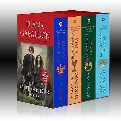 Outlander 4-Copy Boxed Set : Outlander, Dragonfly in Amber, Voyager, Drums of...