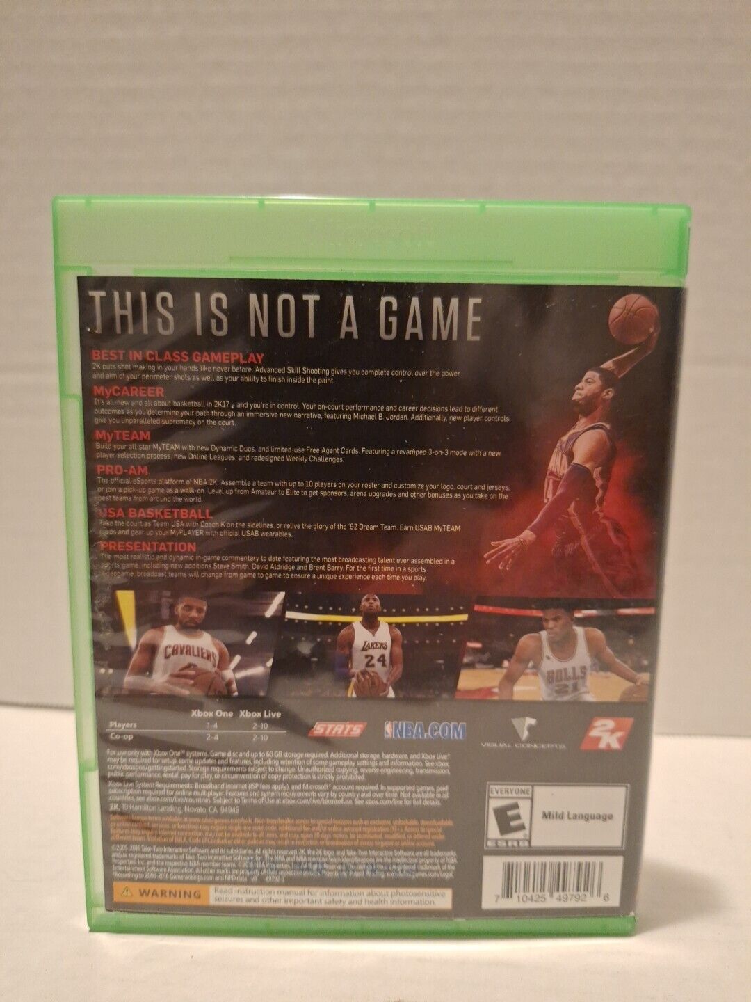 NBA 2K17 For Microsoft Xbox One