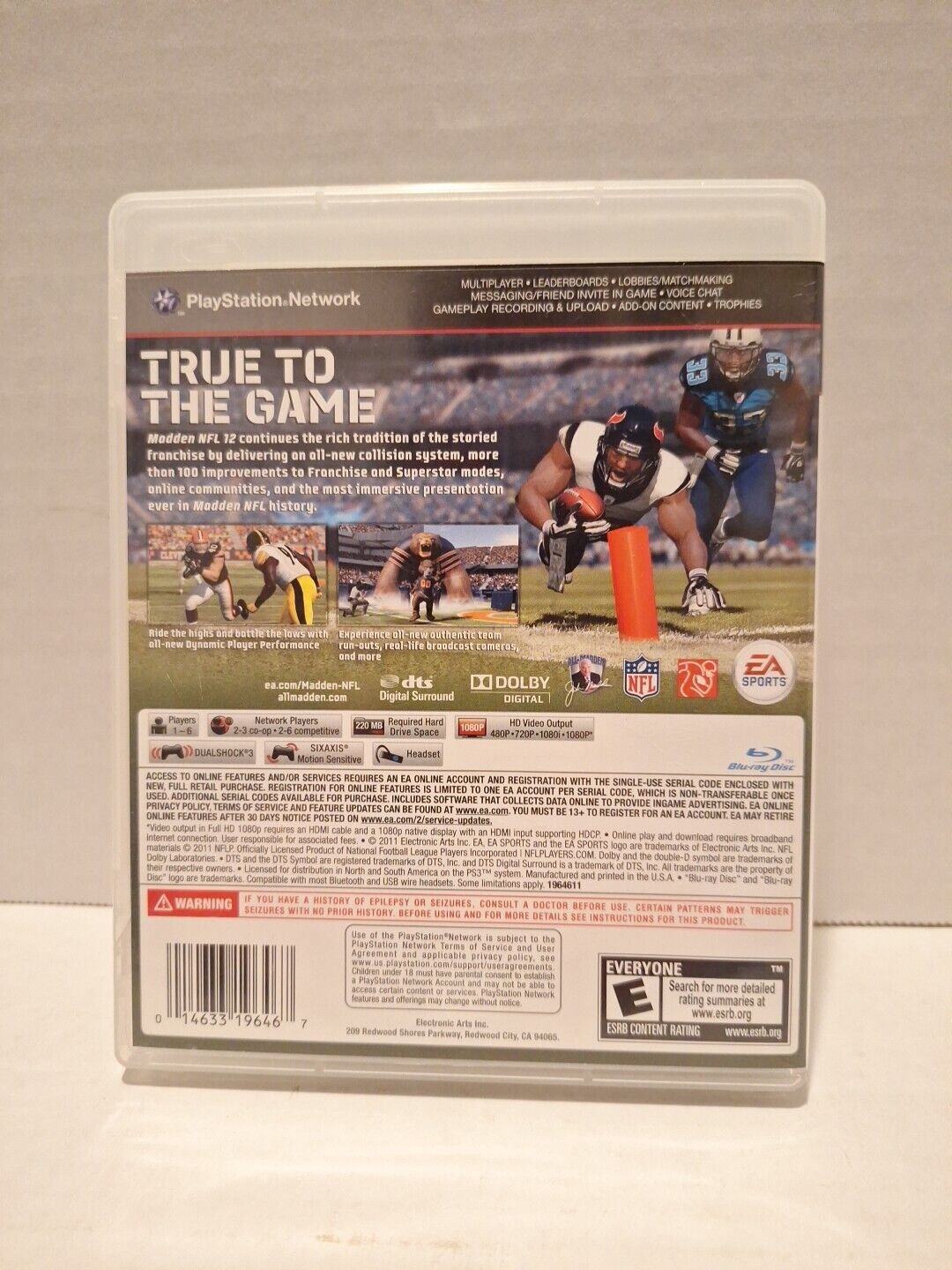 Madden NFL 12 - Sony PlayStation 3