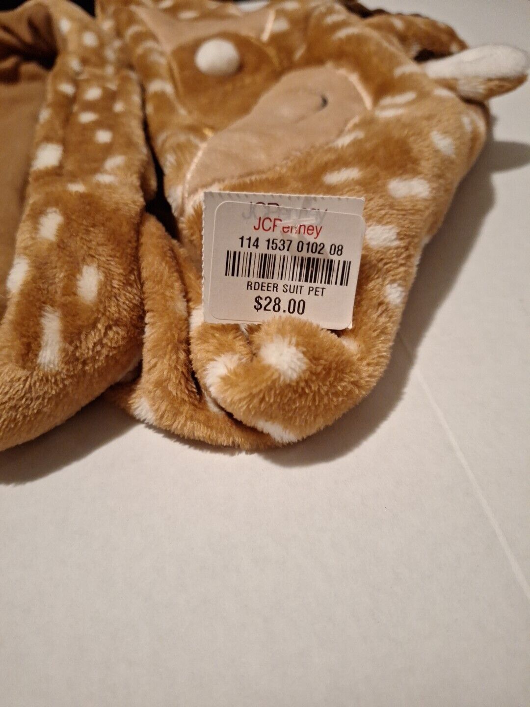 Reindeer Dog Suit/Coat Size M/L