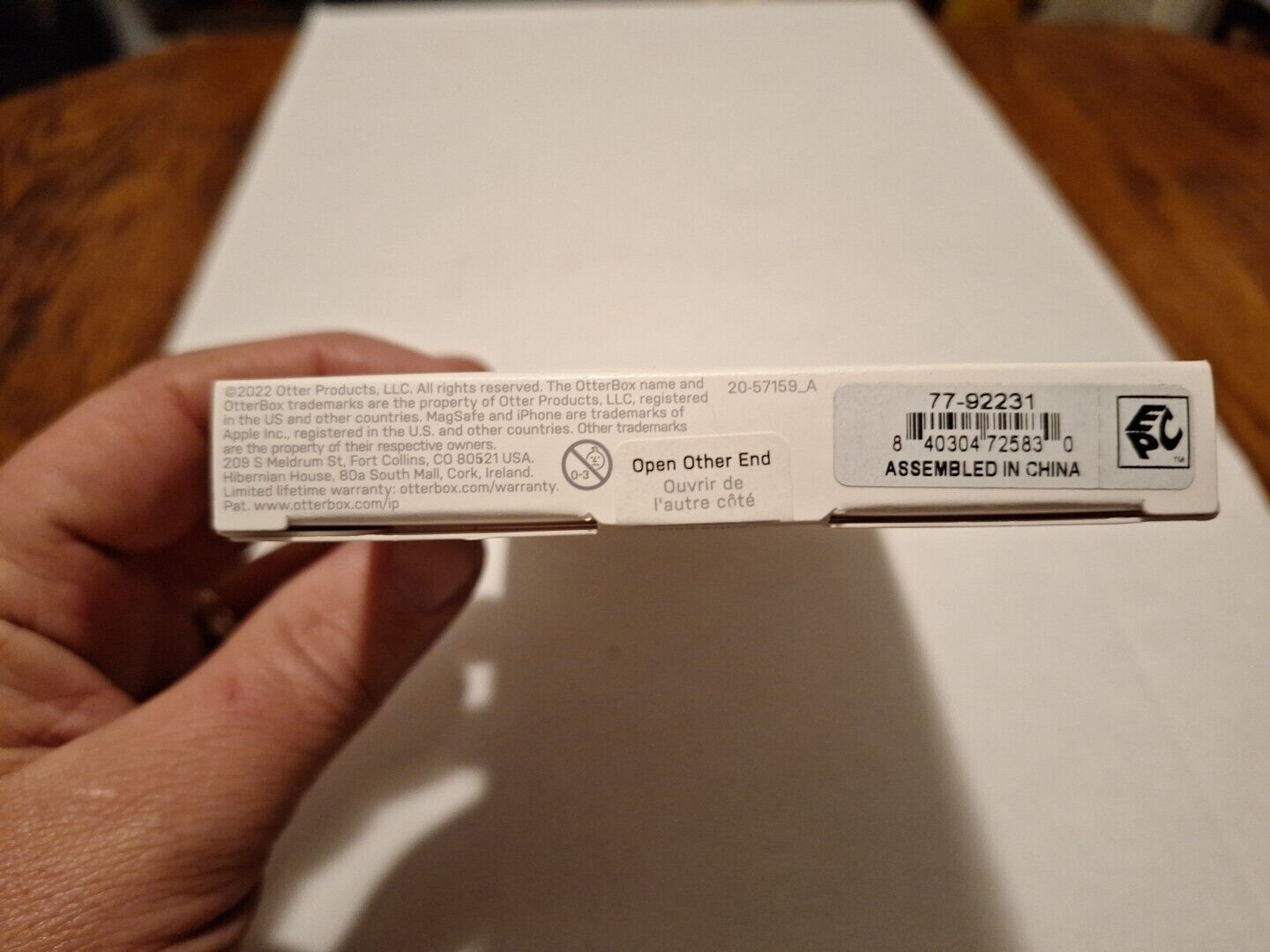 NEW OtterBox 77-92231 Vue Series+ Case Apple iPhone 13 Pro . Clear Glitter