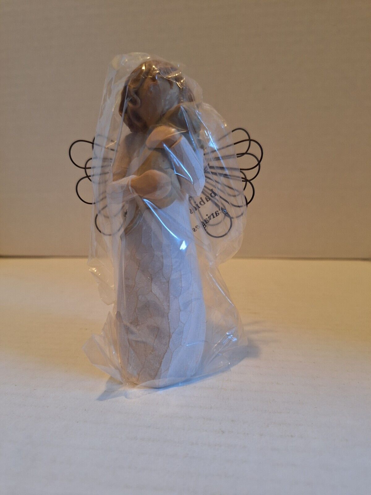 NEW Boxed Susan Lordi Willow Tree With Affection Ornament Holding a Cat 2003
