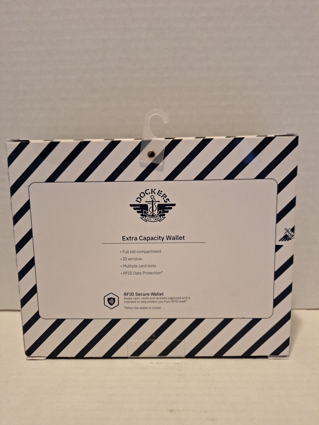 Men's Dockers® RFID-Blocking Bifold Passcase Wallet and Money Clip Gift Set~New!