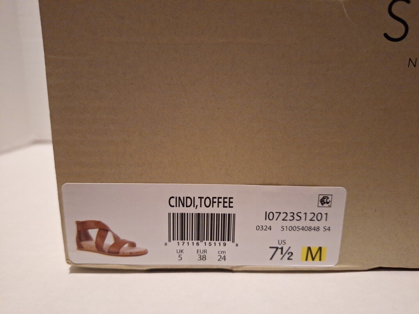 Soul Naturalizer Cindi Toffee Women Size 7.5