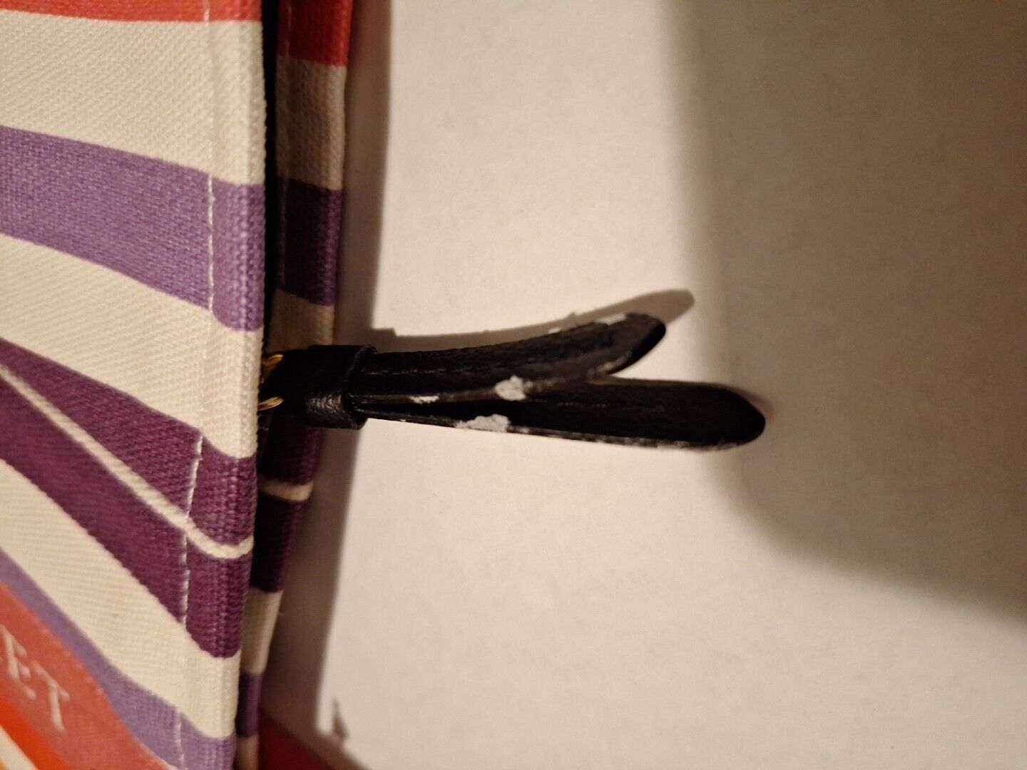 Victoria’s Secret Zip Tote Beach Bag Weekender NEW Logo Multi Stripe Gym Travel