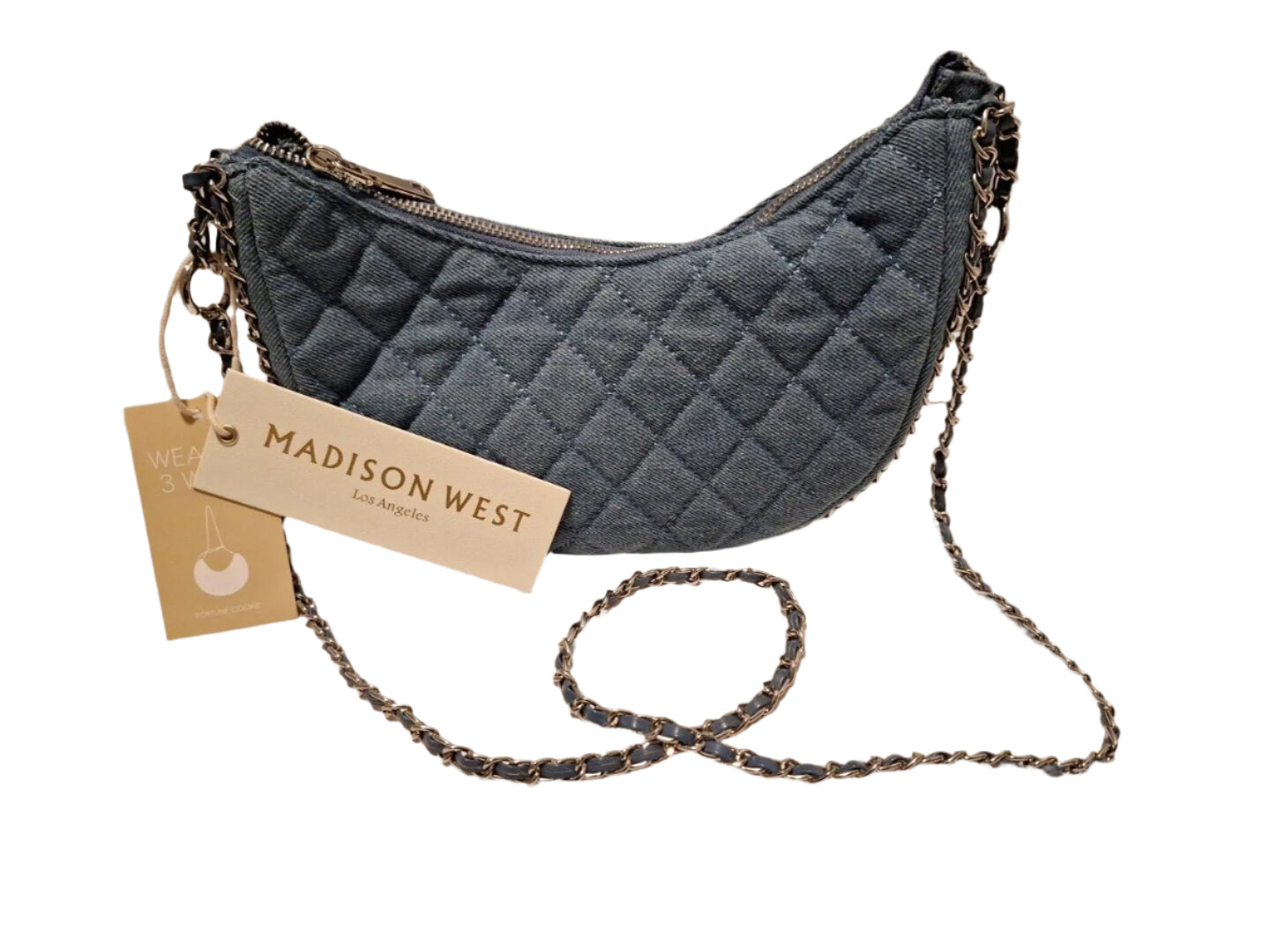 Madison West Medium Denim BGW-6542 Hand Bag