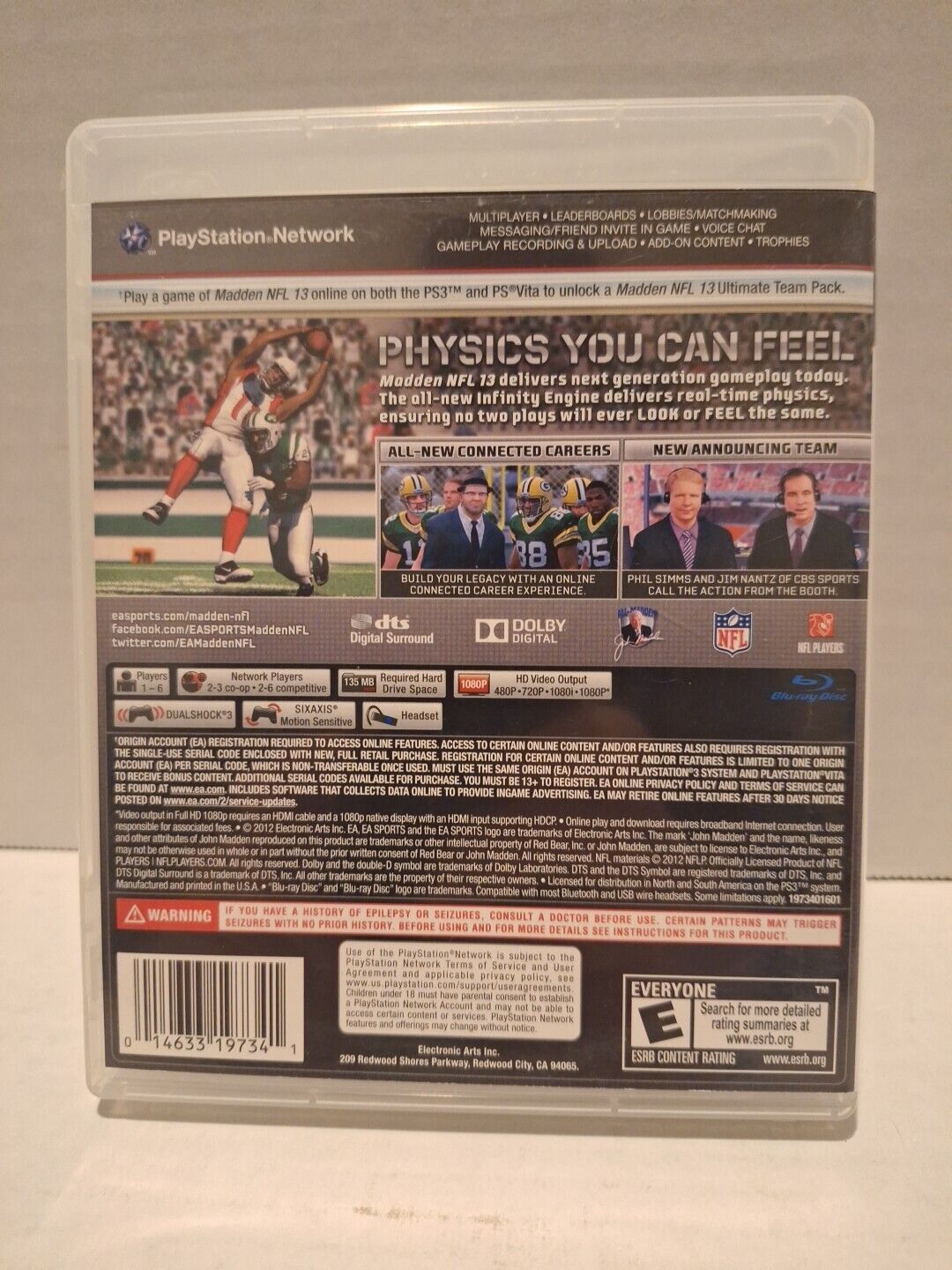 Madden NFL 13 - Sony PlayStation 3