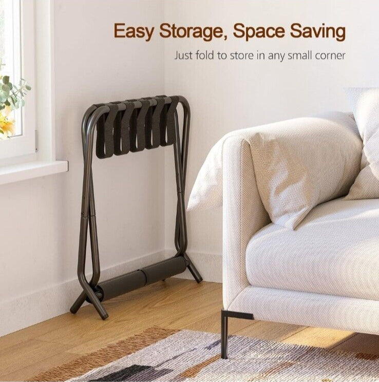 Amhincible 2 Piece Luggage Rack