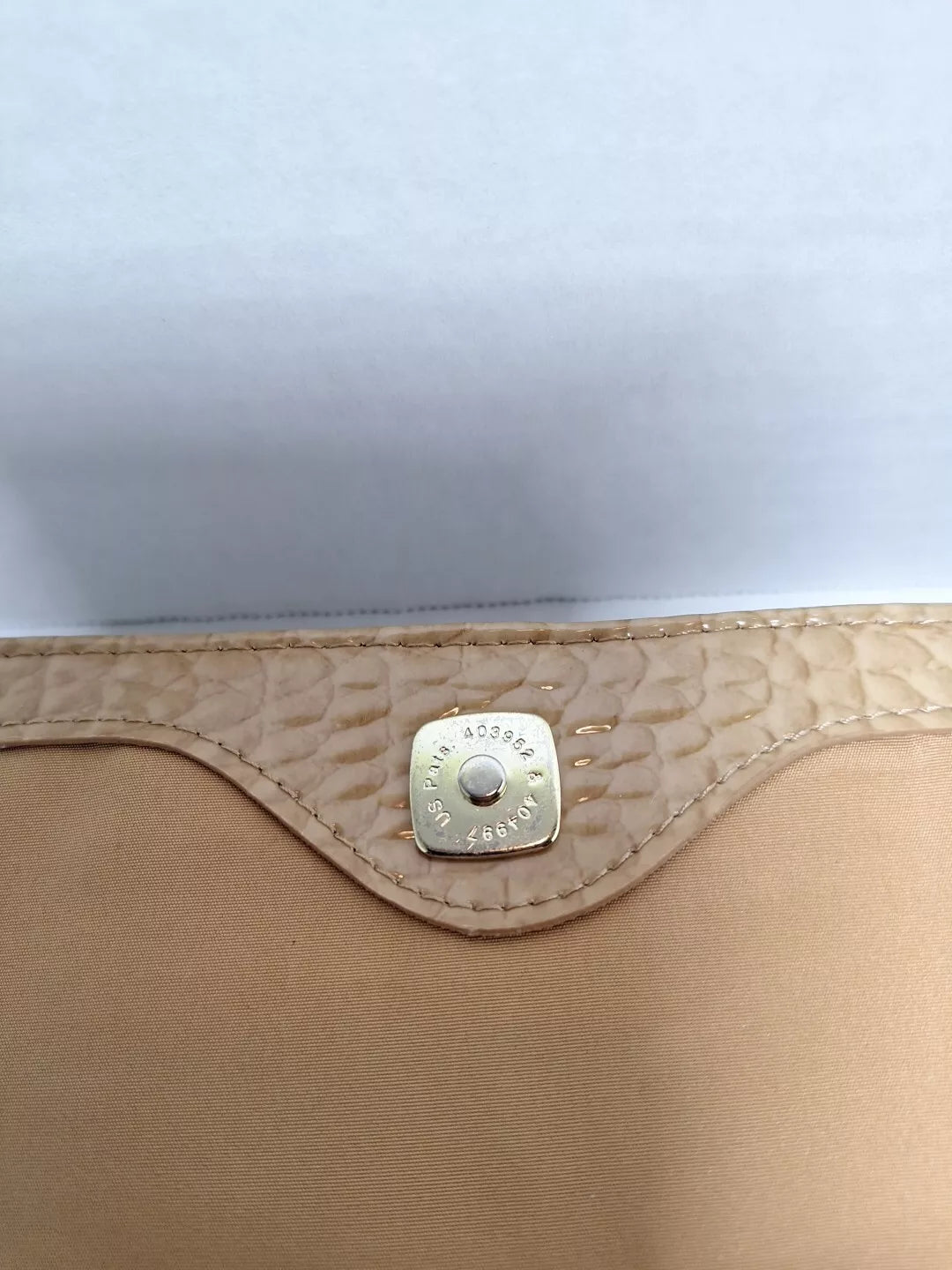 liz claiborne gold purse
