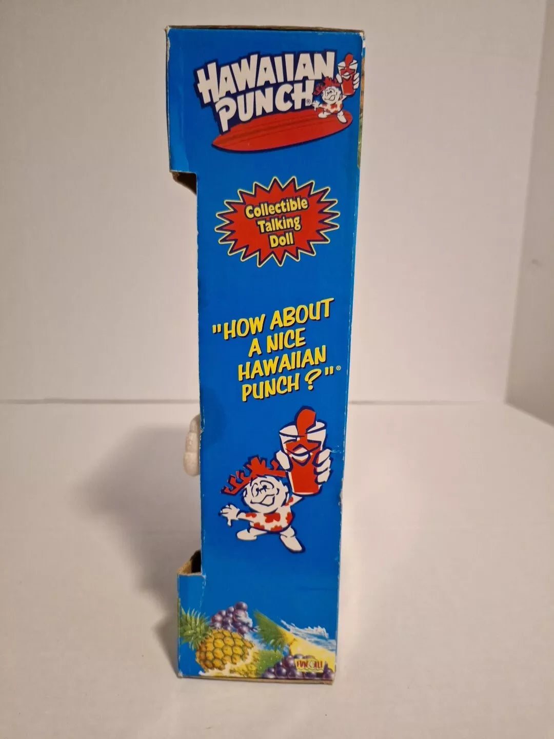 Vintage 1999 Hawaiian Punch Collectible Talking Doll "Punchy" Non Working