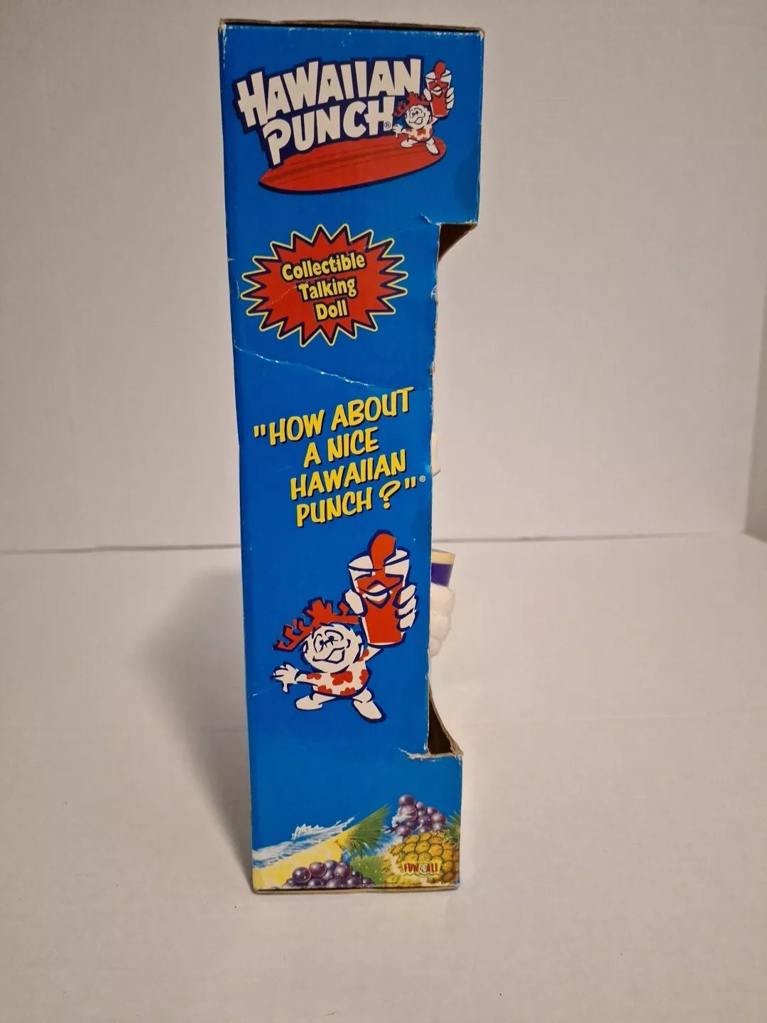 Vintage 1999 Hawaiian Punch Collectible Talking Doll "Punchy" Non Working