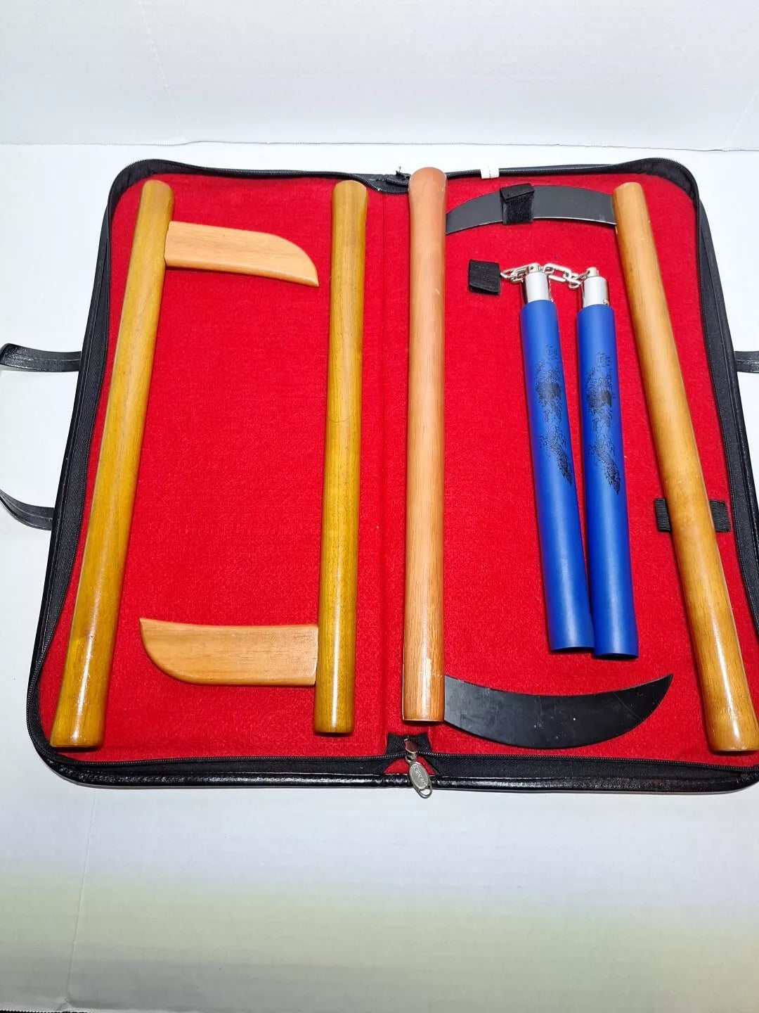 Martial Arts Training Tools 2 Sets Of Kamas And Padded Nunchucks Not ATA approved