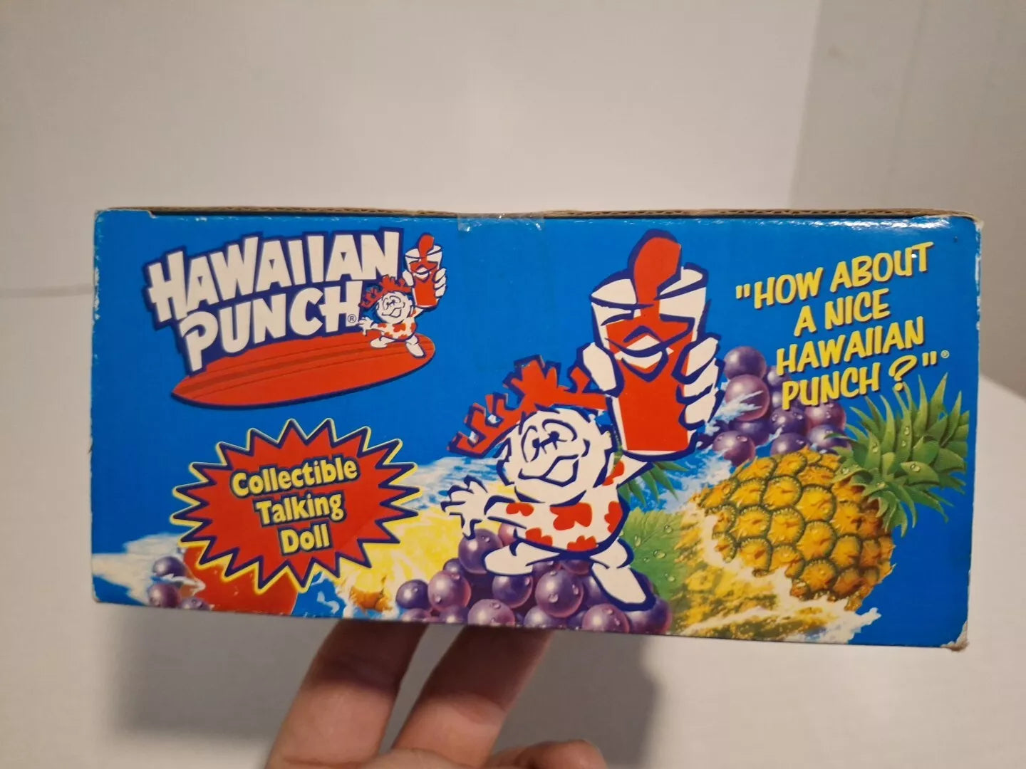 Vintage 1999 Hawaiian Punch Collectible Talking Doll "Punchy" Non Working