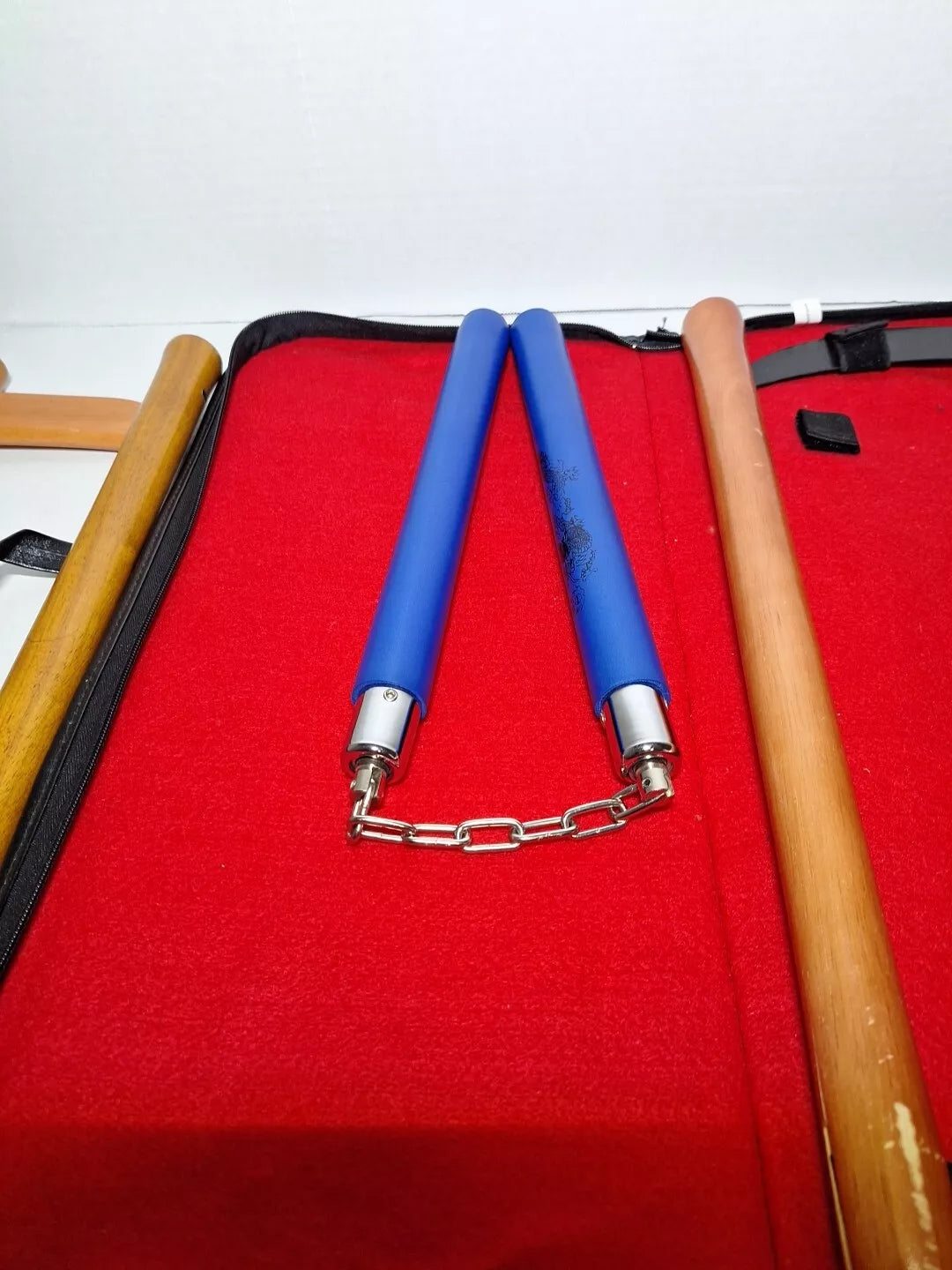 Martial Arts Training Tools 2 Sets Of Kamas And Padded Nunchucks Not ATA approved
